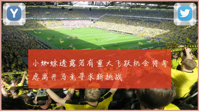 小蜘蛛透露若有重大飞跃机会将考虑离开马竞寻求新挑战
